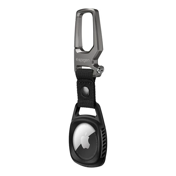 Брелок с карабином Spigen Rugged Armor для AirTag