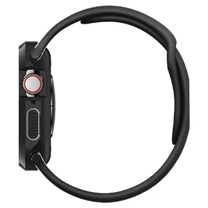Протиударний чохол Spigen Rugged Armor Black для Apple Watch 44mm SE 2 | SE | 6 | 5 | 4 - Фото 2