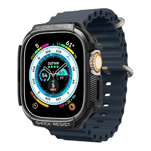 Защитный чехол Spigen Rugged Armor для Apple Watch Ultra 49mm ACS05456 - Фото 1