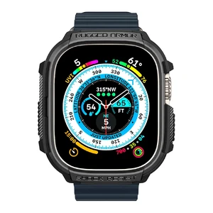 Защитный чехол Spigen Rugged Armor для Apple Watch Ultra 49mm - Фото 2