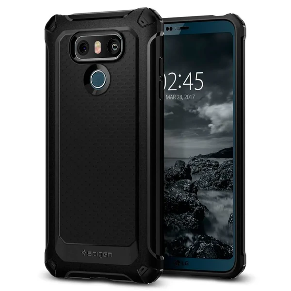 Чехол Spigen Rugged Armor Extra Black для LG G6