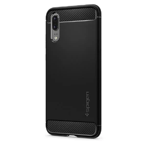Захисний чохол Spigen Rugged Armor Black для Huawei P20 - Фото 4
