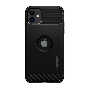 Чехол Spigen Rugged Armor Matte Black для iPhone 11 - Фото 2