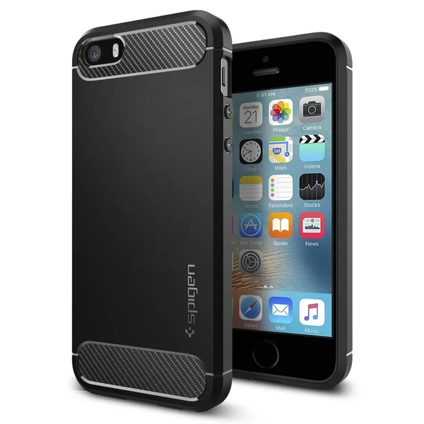 Чохол Spigen Rugged Armor для iPhone SE | 5S | 5 в Запоріжжі