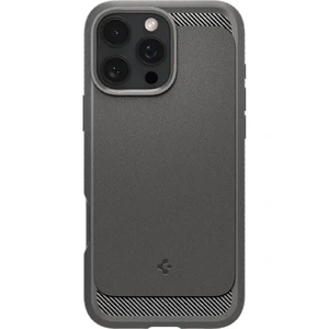 Серый чехол Spigen Rugged Armor MagSafe для iPhone 16 Pro - Фото 2