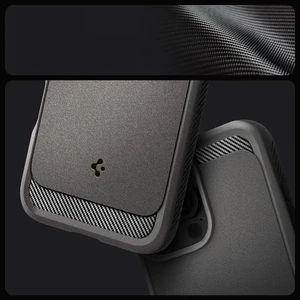 Серый чехол Spigen Rugged Armor Mag для iPhone 16 Pro Max - Фото 10