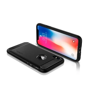 Чехол Spigen Rugged Armor Matte Black для iPhone X | XS - Фото 7