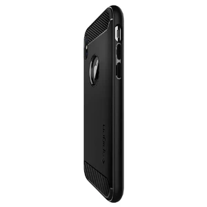 Чехол Spigen Rugged Armor Matte Black для iPhone X | XS - Фото 5