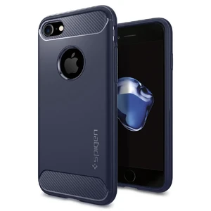 Чохол Spigen Rugged Armor Midnight Blue для iPhone 7 | 8 042CS21188 - Фото 1