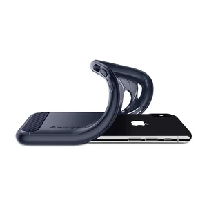 Чехол Spigen Rugged Armor Midnight Blue для iPhone X | XS - Фото 8