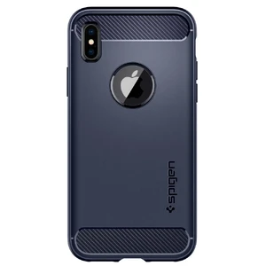 Чехол Spigen Rugged Armor Midnight Blue для iPhone X | XS - Фото 3