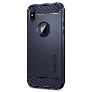 Чехол Spigen Rugged Armor Midnight Blue для iPhone X | XS - Фото 2