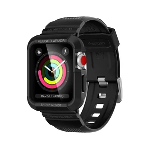 Противоударный чехол-ремешок Spigen Rugged Armor Pro для Apple Watch Series 1 | 2 | 3 38mm