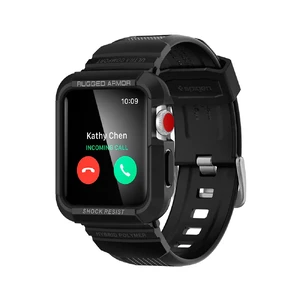 Противоударный чехол-ремешок Spigen Rugged Armor Pro для Apple Watch Series 1 | 2 | 3 38mm - Фото 3
