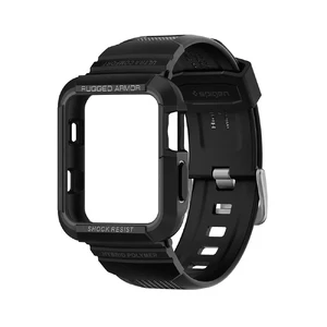 Противоударный чехол-ремешок Spigen Rugged Armor Pro для Apple Watch Series 1 | 2 | 3 38mm - Фото 5
