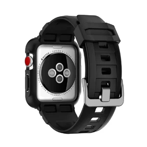 Противоударный чехол-ремешок Spigen Rugged Armor Pro для Apple Watch Series 1 | 2 | 3 38mm - Фото 6