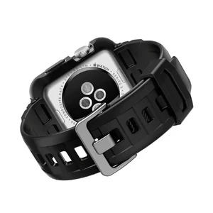 Противоударный чехол-ремешок Spigen Rugged Armor Pro для Apple Watch Series 1 | 2 | 3 38mm - Фото 7