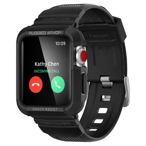 Противоударный чехол-ремешок Spigen Rugged Armor Pro для Apple Watch Series 1 | 2 | 3 42mm - Фото 2