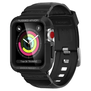 Противоударный чехол-ремешок Spigen Rugged Armor Pro для Apple Watch Series 1 | 2 | 3 42mm - Фото 3