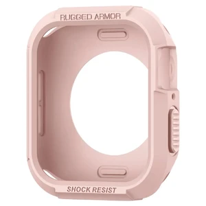 Противоударный чехол Spigen Rugged Armor Rose Gold для Apple Watch 40mm SE 2 | SE | 6 | 5 | 4 - Фото 6