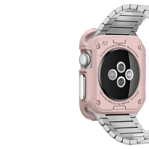 Чехол Spigen Rugged Armor Rose Gold для Apple Watch Series 1 | 2 | 3 42mm - Фото 5