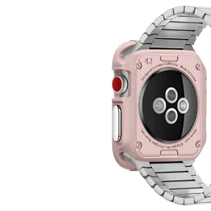 Чехол Spigen Rugged Armor Rose Gold для Apple Watch Series 1 | 2 | 3 42mm - Фото 6