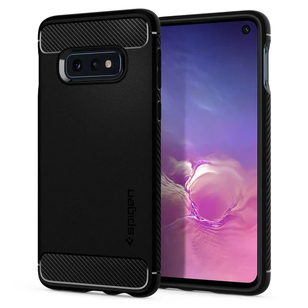 Чохол Spigen Rugged Armor Black для Samsung Galaxy S10e у Дніпрі