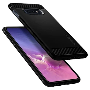Чохол Spigen Rugged Armor Black для Samsung Galaxy S10e - Фото 5