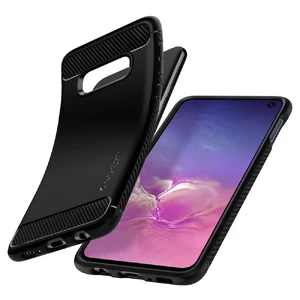 Чохол Spigen Rugged Armor Black для Samsung Galaxy S10e - Фото 6