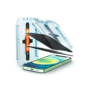 Захисне скло антишпигун Spigen EZ FIT GLAS.tR Privacy V2 для iPhone 12 | 12 Pro (2 шт.)