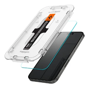 Захисне скло Spigen Screen Protector EZ FIT Glas.tR (Sensor Protection) для iPhone 14 Pro Max (2 шт.) - Фото 2