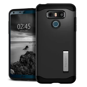 Чехол Spigen Slim Armor Black для LG G6 - Фото 2