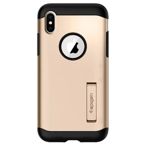 Чехол Spigen Slim Armor Champagne Gold для iPhone X | XS - Фото 3