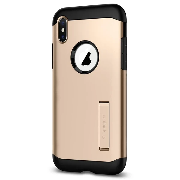 Чохол Spigen Slim Armor Champagne Gold для iPhone X | XS у Миколаєві