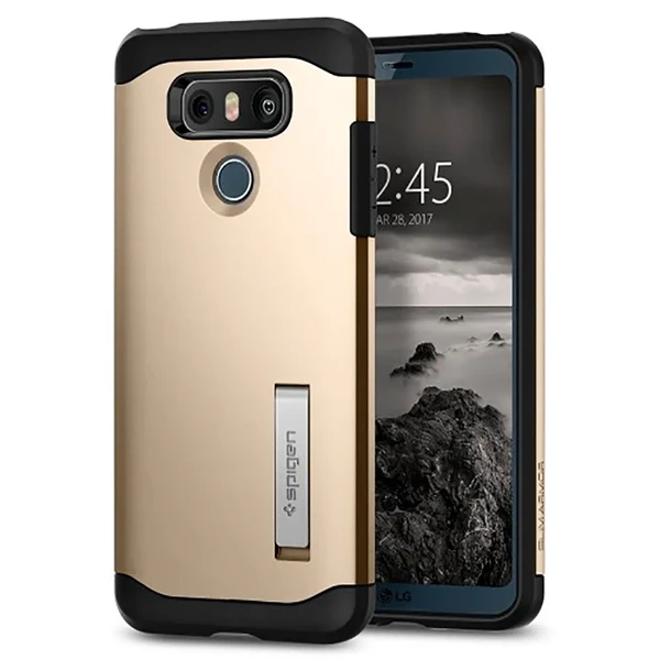 Чехол Spigen Slim Armor Champagne Gold для LG G6