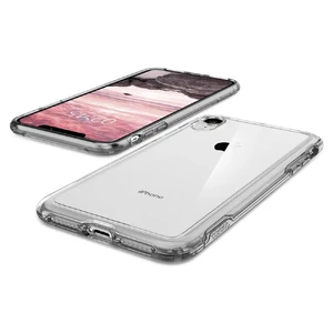 Чехол Spigen Slim Armor Crystal Dark Crystal для iPhone XR - Фото 5