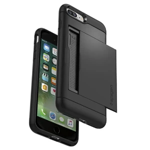Чехол Spigen Slim Armor CS Black для iPhone 7 Plus | 8 Plus - Фото 5