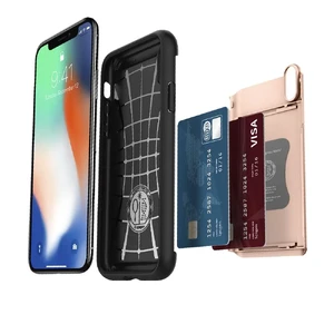 Чехол Spigen Slim Armor CS Blush Gold для iPhone X | XS - Фото 9