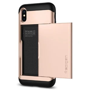 Чехол Spigen Slim Armor CS Blush Gold для iPhone X | XS - Фото 2