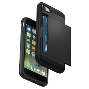 Чохол Spigen Slim Armor CS Black для iPhone SE 3 | SE 2 | 8 | 7 - Фото 5