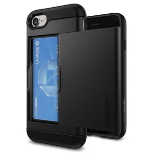 Чохол Spigen Slim Armor CS Black для iPhone SE 3 | SE 2 | 8 | 7 - Фото 4