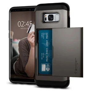 Чехол Spigen Slim Armor CS Gunmetal для Samsung Galaxy S8 Plus  - Фото 1
