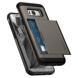 Чехол Spigen Slim Armor CS Gunmetal для Samsung Galaxy S8 Plus - Фото 3