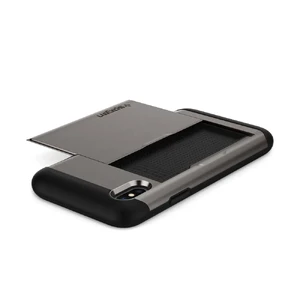 Чохол Spigen Slim Armor CS Gunmetal для iPhone X | XS - Фото 7