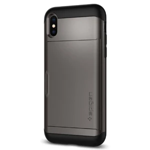 Чохол Spigen Slim Armor CS Gunmetal для iPhone X | XS - Фото 3