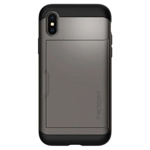 Чохол Spigen Slim Armor CS Gunmetal для iPhone X | XS - Фото 4