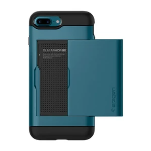 Чехол Spigen Slim Armor CS Metal Slate для iPhone 7 Plus | 8 Plus OEM - Фото 2