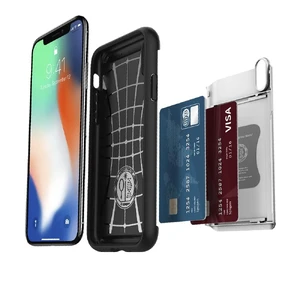 Чехол Spigen Slim Armor CS Satin Silver для iPhone X | XS - Фото 9