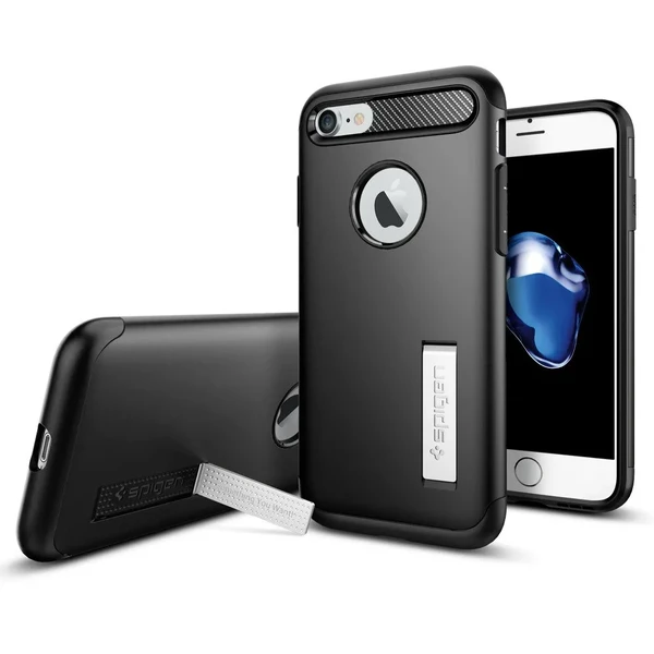 Чехол Spigen Slim Armor Black для iPhone 7 | 8 в Черновцах