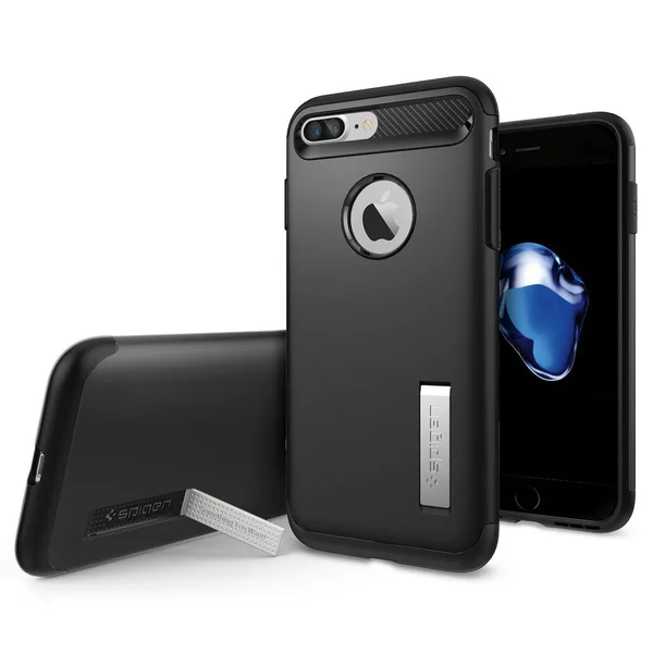 Чохол Spigen Slim Armor Black для iPhone 7 Plus | 8 Plus в Одесі